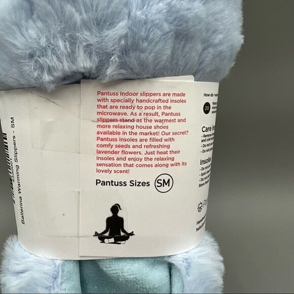 Pantuss Ballerina Aromatherapy Heated Blue Slippers - Picture 6 of 7